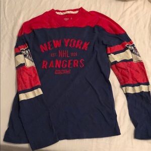 CCM New York Rangers Long Sleeve